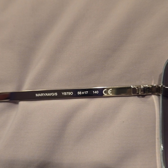 Kate Spade Sunglasses Maryam gray metal and plastic frame brand new in case main image 13